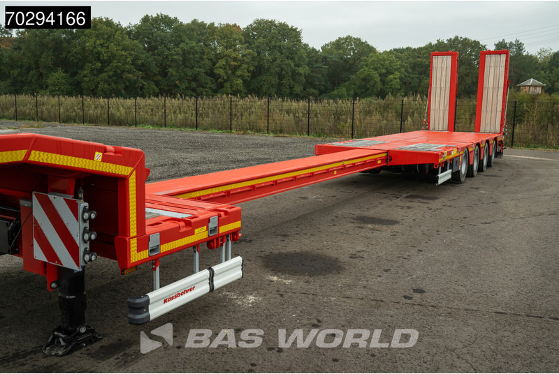 Kässbohrer LB4E 3 axles Extendable Ramps 1x Lift 3x Steering Axle - Semireboque baixa: foto 3 Kässbohrer LB4E 3 axles Extendable Ramps 1x Lift 3x Steering Axle - Semireboque baixa: foto 3