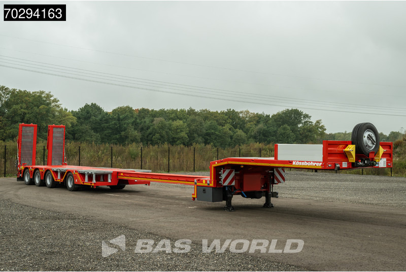 Kässbohrer LB4E 4 axles Hydr. Ramps 620cm-Extendable Lift+ 2x Steering Axle - Semireboque baixa: foto 5 Kässbohrer LB4E 4 axles Hydr. Ramps 620cm-Extendable Lift+ 2x Steering Axle - Semireboque baixa: foto 5
