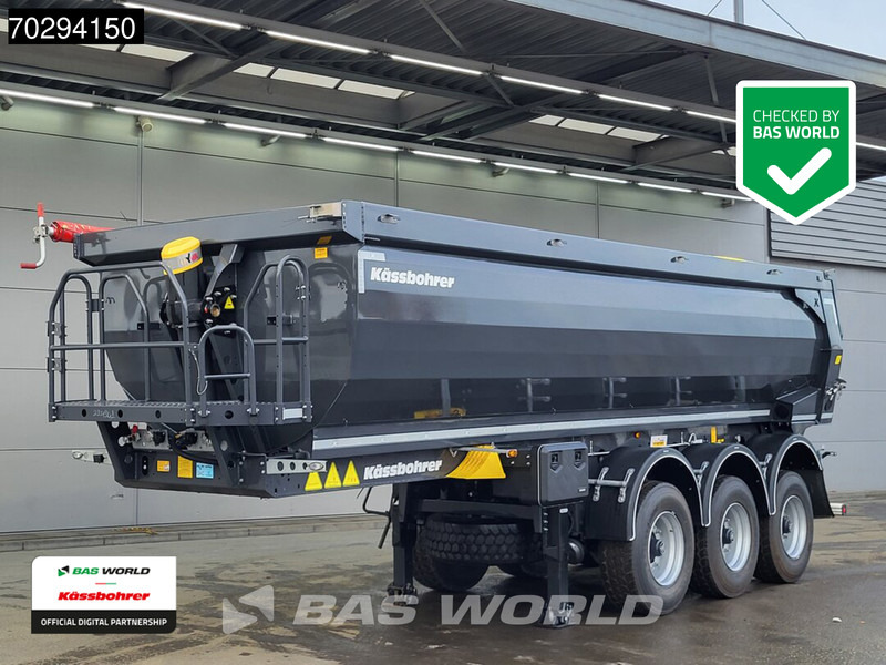 Kässbohrer XS 3 axles NEW 2x Liftaxles 24m3 Steel Tipper - Semireboque basculante: foto 1 Kässbohrer XS 3 axles NEW 2x Liftaxles 24m3 Steel Tipper - Semireboque basculante: foto 1