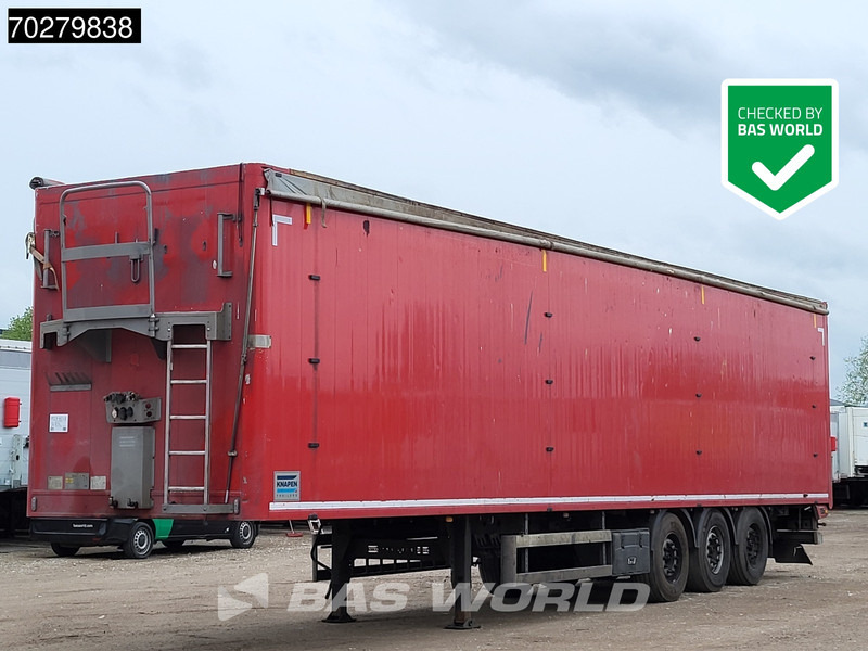 Knapen K100 92m3 10mm Waste Cover Liftachse APK 03/26 - Semireboque piso móvel: foto 1 Knapen K100 92m3 10mm Waste Cover Liftachse APK 03/26 - Semireboque piso móvel: foto 1