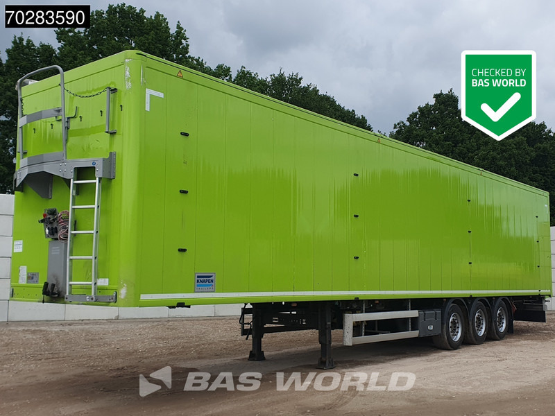 Knapen k200 3 axles LANG-LKW 10mm Lift Axle - Semireboque piso móvel: foto 1 Knapen k200 3 axles LANG-LKW 10mm Lift Axle - Semireboque piso móvel: foto 1