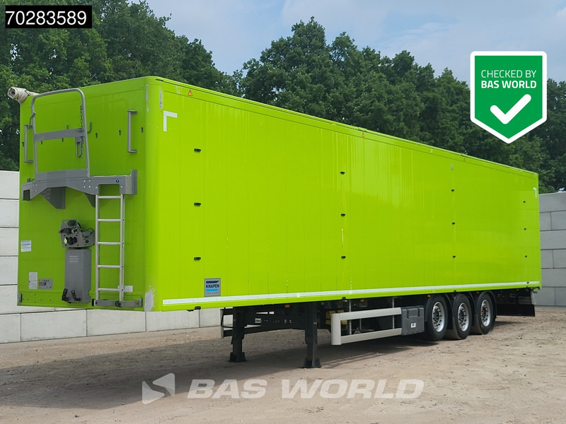 Knapen k200 3 axles Liftachse 103m3 Schiebewand - Semireboque piso móvel: foto 1 Knapen k200 3 axles Liftachse 103m3 Schiebewand - Semireboque piso móvel: foto 1