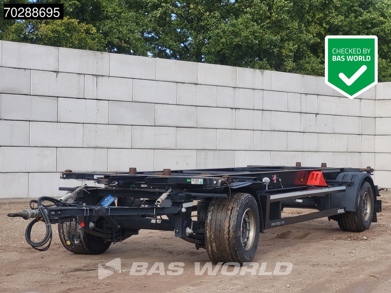 Kögel AW18 - Reboque transportador de contêineres/ Caixa móvel: foto 1 Kögel AW18 - Reboque transportador de contêineres/ Caixa móvel: foto 1