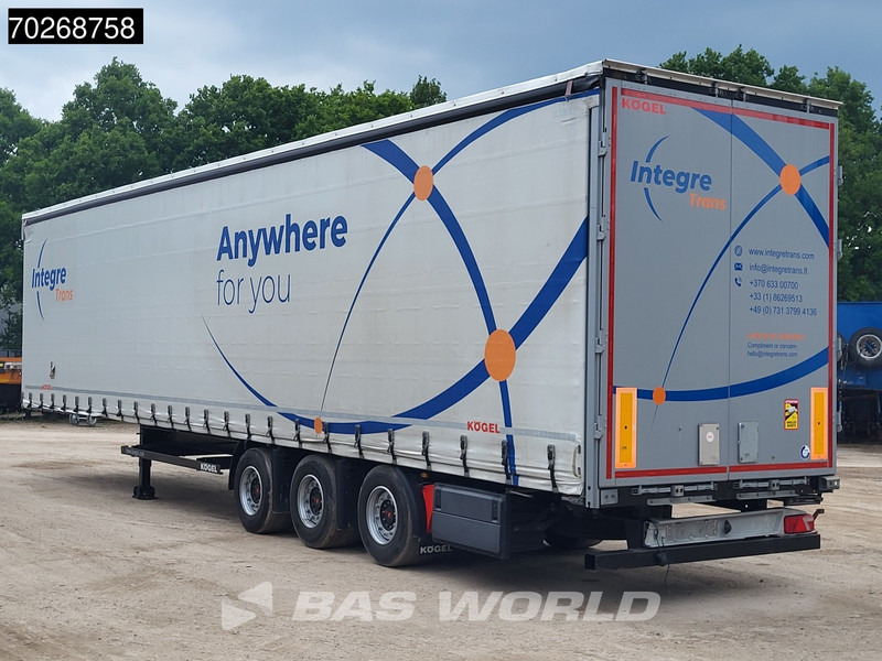 Kögel S24-1 3 axles Mega Anti Vandalism SAF - Semi-reboque de lona: foto 2 Kögel S24-1 3 axles Mega Anti Vandalism SAF - Semi-reboque de lona: foto 2