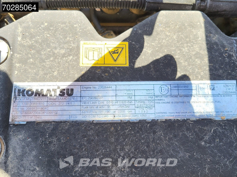 Escavadeira de rodas Komatsu PW148 -8: foto 19