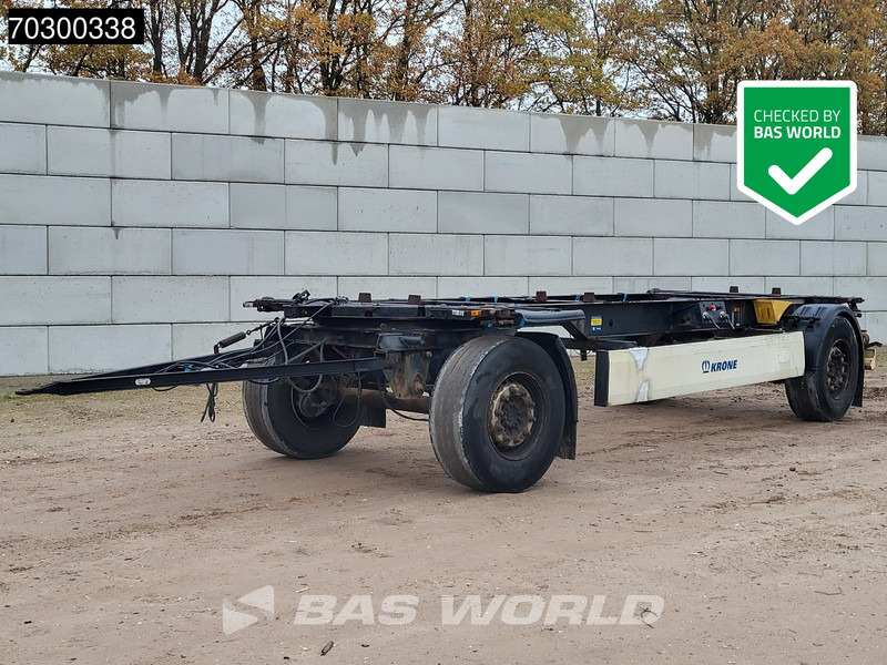 Krone AZ 20ft - Reboque transportador de contêineres/ Caixa móvel: foto 1 Krone AZ 20ft - Reboque transportador de contêineres/ Caixa móvel: foto 1
