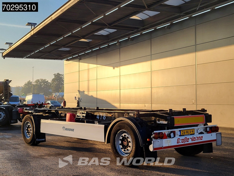 Krone AZ NL-Trailer - Reboque transportador de contêineres/ Caixa móvel: foto 2 Krone AZ NL-Trailer - Reboque transportador de contêineres/ Caixa móvel: foto 2