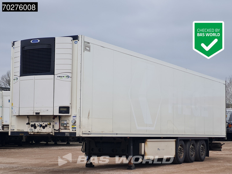 Krone Carrier Vector 1550 Liftachse Blumenbreit Doppelstock Palettenkasten - Semireboque frigorífico: foto 1 Krone Carrier Vector 1550 Liftachse Blumenbreit Doppelstock Palettenkasten - Semireboque frigorífico: foto 1