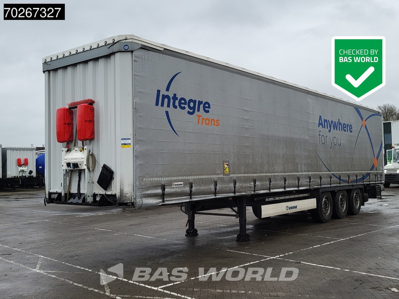 Krone SD 3 axles Anti-Vandalimus-Plane - Semi-reboque de lona: foto 1 Krone SD 3 axles Anti-Vandalimus-Plane - Semi-reboque de lona: foto 1