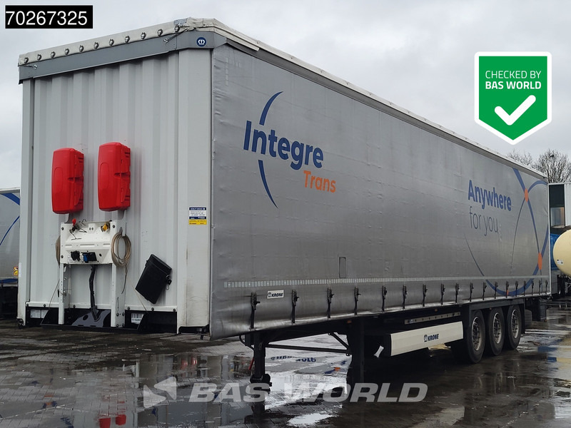 Krone SD 3 axles - Semi-reboque de lona: foto 1 Krone SD 3 axles - Semi-reboque de lona: foto 1