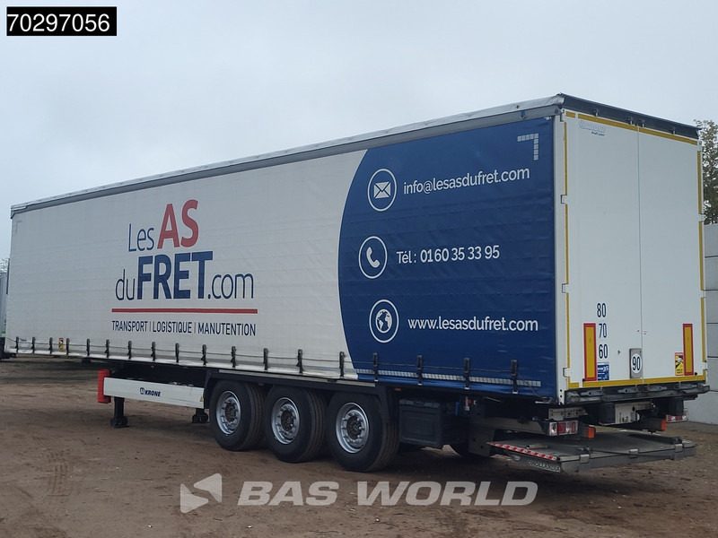 Krone SD Tailgate Lift Axle Sliding Roof - Semi-reboque de lona: foto 2 Krone SD Tailgate Lift Axle Sliding Roof - Semi-reboque de lona: foto 2