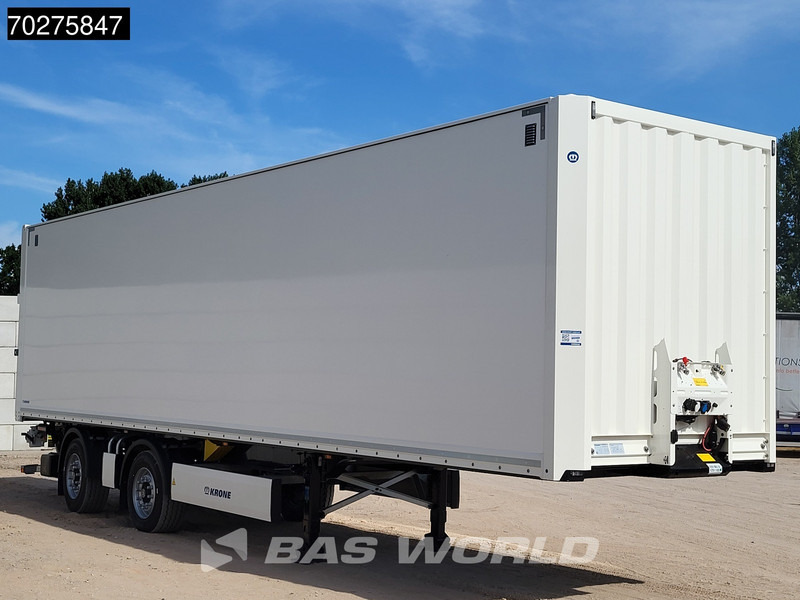 Krone SZ City NEW Lift+Lenkachse Tail Lift - Semireboque furgão: foto 3 Krone SZ City NEW Lift+Lenkachse Tail Lift - Semireboque furgão: foto 3