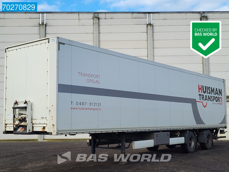 Krone SZ TÜV 06/25 Lenkachse Tailgate - Semireboque furgão: foto 1 Krone SZ TÜV 06/25 Lenkachse Tailgate - Semireboque furgão: foto 1