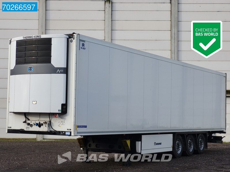 Krone Thermo King A400 Doppelstock Blumenbreit Liftachse Palettenkasten - Semireboque frigorífico: foto 1 Krone Thermo King A400 Doppelstock Blumenbreit Liftachse Palettenkasten - Semireboque frigorífico: foto 1