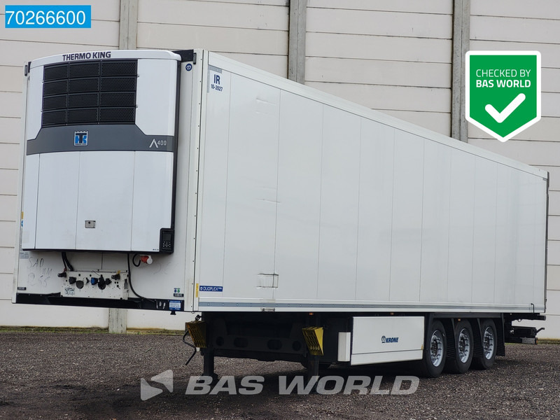 Krone Thermo King A400 Doppelstock Blumenbreit Liftachse Palettenkasten - Semireboque frigorífico: foto 1 Krone Thermo King A400 Doppelstock Blumenbreit Liftachse Palettenkasten - Semireboque frigorífico: foto 1