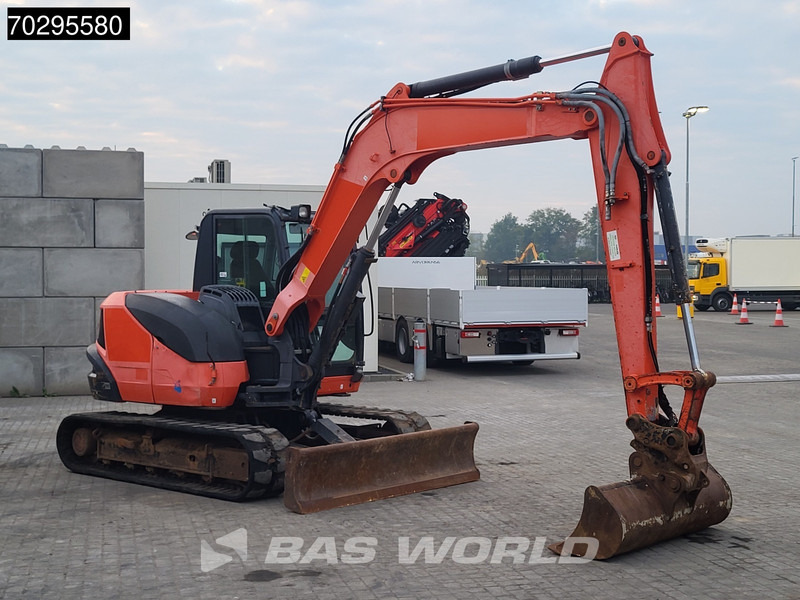 Mini escavadeira Kubota KX080-4a: foto 7