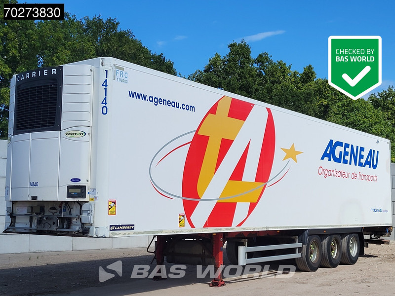 LAMBERET Carrier Vector 1850 Ladebordwande Blumenbreit Tailgate - Semireboque frigorífico: foto 1 LAMBERET Carrier Vector 1850 Ladebordwande Blumenbreit Tailgate - Semireboque frigorífico: foto 1
