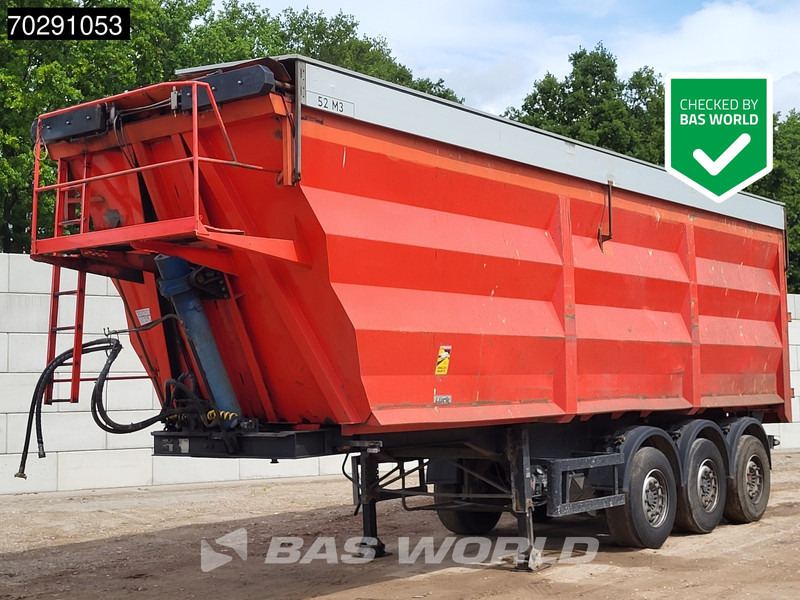LUCK SKF 35 52m3 TUV 04/2026 Liftachse - Semireboque basculante: foto 1 LUCK SKF 35 52m3 TUV 04/2026 Liftachse - Semireboque basculante: foto 1