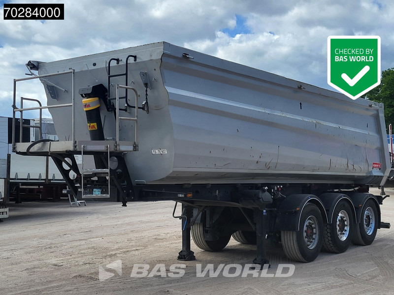 Langendorf NW3 3 axles Steel Tipper Liftachse - Semireboque basculante: foto 1 Langendorf NW3 3 axles Steel Tipper Liftachse - Semireboque basculante: foto 1