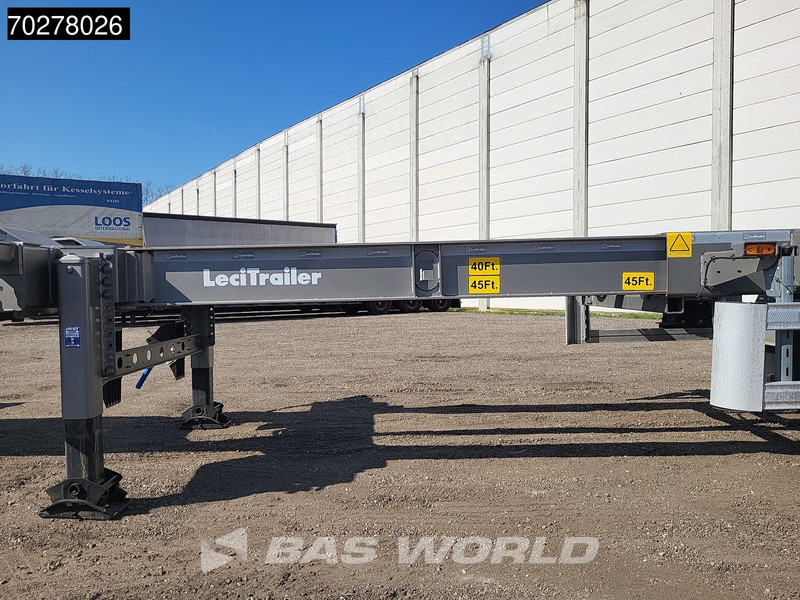 Lecitrailer SR3EC 3 axles UNUSED Liftachse Multi'45 - Semireboque transportador de contêineres/ Caixa móvel: foto 5 Lecitrailer SR3EC 3 axles UNUSED Liftachse Multi'45 - Semireboque transportador de contêineres/ Caixa móvel: foto 5