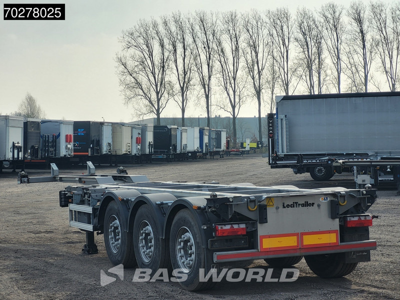 Lecitrailer SR3EC 3 axles UNUSED Liftachse Multi'45 - Semireboque transportador de contêineres/ Caixa móvel: foto 2 Lecitrailer SR3EC 3 axles UNUSED Liftachse Multi'45 - Semireboque transportador de contêineres/ Caixa móvel: foto 2