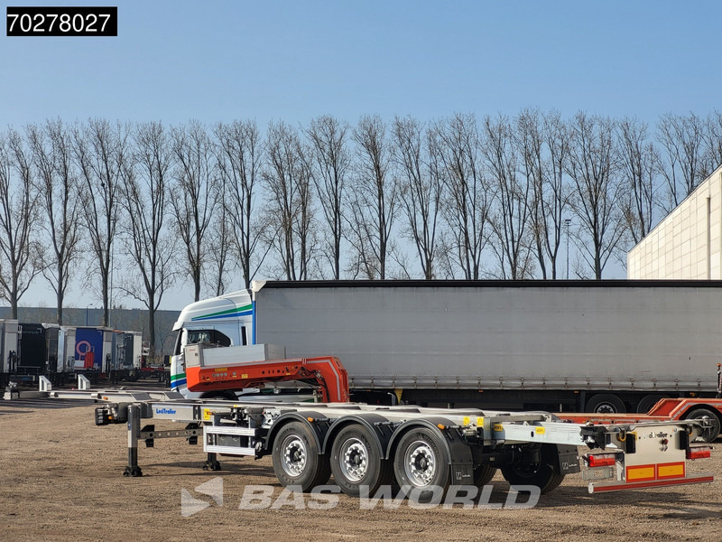 Lecitrailer SR3EC 3 axles UNUSED Liftachse Multi'45 - Semireboque transportador de contêineres/ Caixa móvel: foto 2 Lecitrailer SR3EC 3 axles UNUSED Liftachse Multi'45 - Semireboque transportador de contêineres/ Caixa móvel: foto 2