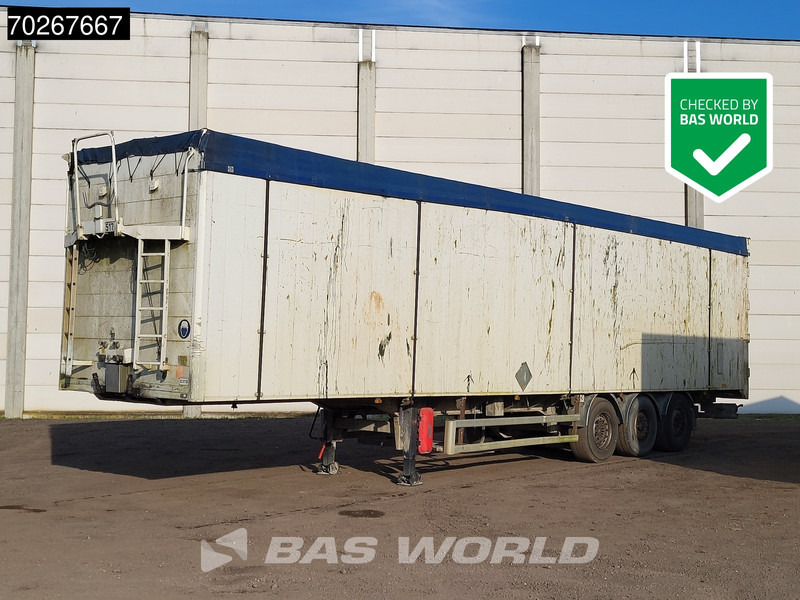 Legras 3 axles 93m3 SAF - Semireboque piso móvel: foto 1 Legras 3 axles 93m3 SAF - Semireboque piso móvel: foto 1