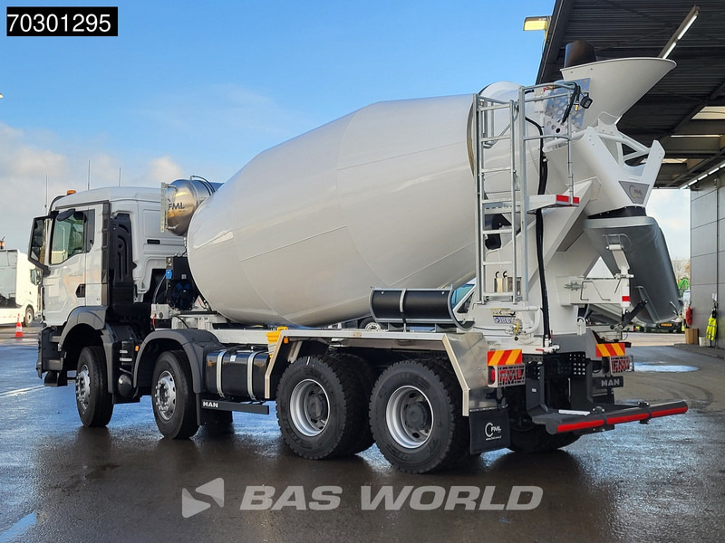 MAN 35.440 8X4 NEW! 10m3 mixer Steelsuspension Automatic Euro 6 - Caminhão betoneira: foto 2 MAN 35.440 8X4 NEW! 10m3 mixer Steelsuspension Automatic Euro 6 - Caminhão betoneira: foto 2