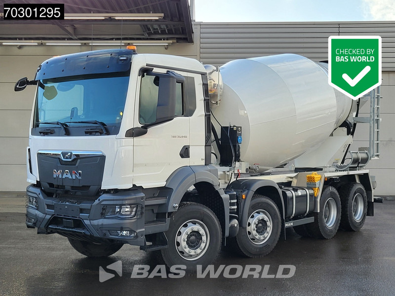 MAN 35.440 8X4 NEW! 10m3 mixer Steelsuspension Automatic Euro 6 - Caminhão betoneira: foto 1 MAN 35.440 8X4 NEW! 10m3 mixer Steelsuspension Automatic Euro 6 - Caminhão betoneira: foto 1