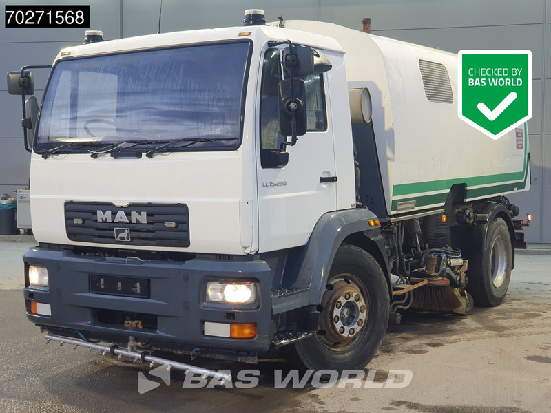 MAN LE 15.250 4X2 Eurovoirie Sweeper Manual Steelsuspension Euro 3 - Varredora urbana: foto 1 MAN LE 15.250 4X2 Eurovoirie Sweeper Manual Steelsuspension Euro 3 - Varredora urbana: foto 1