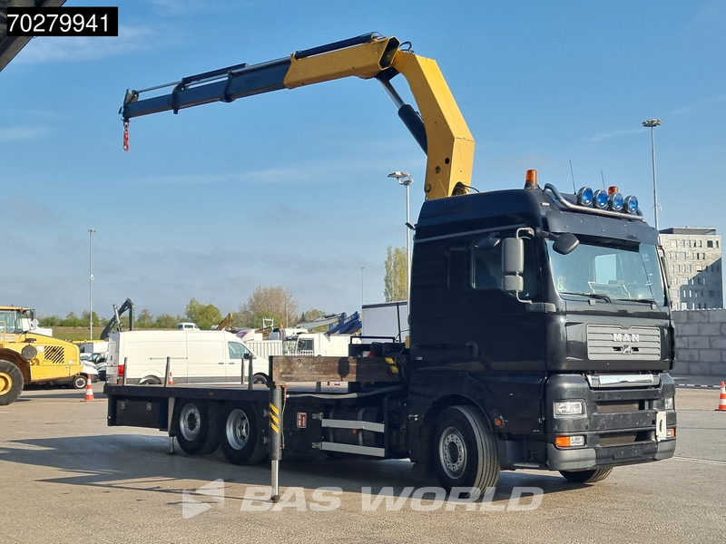 MAN TGA 26.430 6X2 Palfinger PK32080 Kran Crane Manual Liftachse Euro 4 - Camião de caixa aberta/ Plataforma, Caminhão grua: foto 3 MAN TGA 26.430 6X2 Palfinger PK32080 Kran Crane Manual Liftachse Euro 4 - Camião de caixa aberta/ Plataforma, Caminhão grua: foto 3
