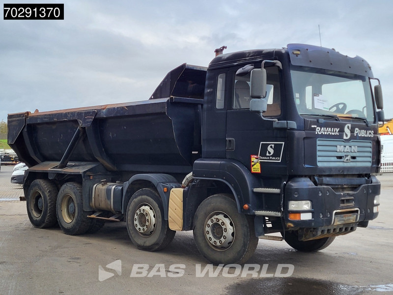 MAN TGA 35.480 8X4 BROKEN ENGINE 16m3 tipper Steel suspension Manual Retarder Euro 2 - Caminhão basculante: foto 3 MAN TGA 35.480 8X4 BROKEN ENGINE 16m3 tipper Steel suspension Manual Retarder Euro 2 - Caminhão basculante: foto 3