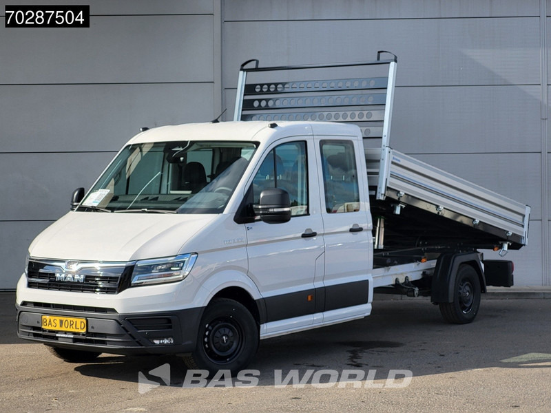 MAN TGE 3.180 Drie-Zijdige Automaat Kipper 2025-Facelift 180PK Trekhaak LED Airco Cruise Navi Euro6 Kipper Tipper Benne Kieper 3m3 A/C Towbar - Furgão basculante: foto 3 MAN TGE 3.180 Drie-Zijdige Automaat Kipper 2025-Facelift 180PK Trekhaak LED Airco Cruise Navi Euro6 Kipper Tipper Benne Kieper 3m3 A/C Towbar - Furgão basculante: foto 3