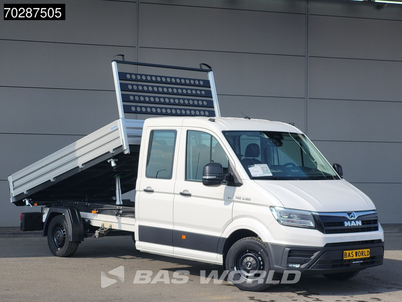 MAN TGE 3.180 Driezijdige Kipper Automaat 2025 Facelift 180PK Trekhaak LED Navi ACC Airco Cruise Euro6 Kipper Tippe Benne Kieper 3m3 A/C Towba - Furgão basculante: foto 2 MAN TGE 3.180 Driezijdige Kipper Automaat 2025 Facelift 180PK Trekhaak LED Navi ACC Airco Cruise Euro6 Kipper Tippe Benne Kieper 3m3 A/C Towba - Furgão basculante: foto 2
