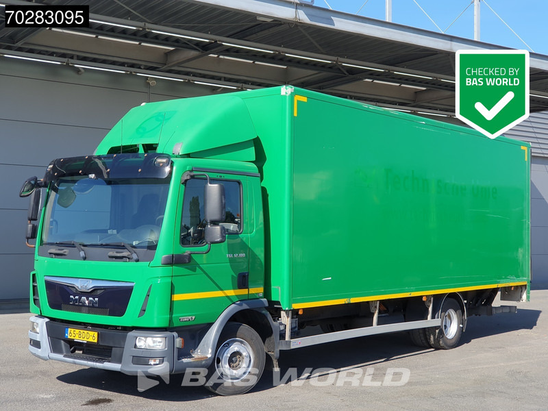 MAN TGL 12.180 4X2 12tons NL-Truck Automatic 1500kg Ladebordwand Euro 6 - Caminhão furgão: foto 1 MAN TGL 12.180 4X2 12tons NL-Truck Automatic 1500kg Ladebordwand Euro 6 - Caminhão furgão: foto 1