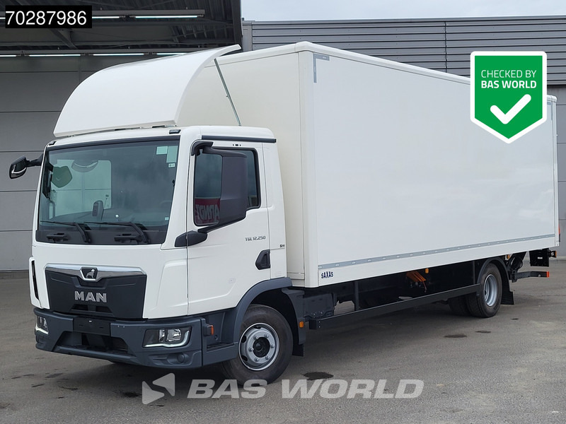 MAN TGL 12.250 4X2 12tonner LOW Mileage 1500kg Ladebordwand Automatic Euro 6 - Caminhão furgão: foto 1 MAN TGL 12.250 4X2 12tonner LOW Mileage 1500kg Ladebordwand Automatic Euro 6 - Caminhão furgão: foto 1