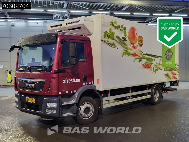 MAN TGM 15.250 TGM 4X2 15t NL-Truck APK Konvekta DUOTEMP-DKD514/24-400 V Ladebordwand - Caminhão frigorífico: foto 1 MAN TGM 15.250 TGM 4X2 15t NL-Truck APK Konvekta DUOTEMP-DKD514/24-400 V Ladebordwand - Caminhão frigorífico: foto 1