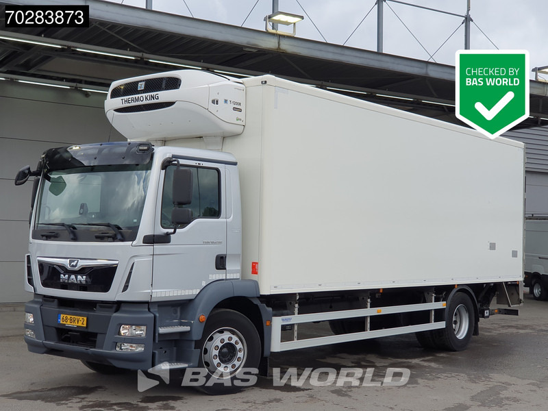 MAN TGM 18.290 TGM 4X2 NL-Truck Thermo King T-1200R Ladebordwand Euro 6 - Caminhão frigorífico: foto 1 MAN TGM 18.290 TGM 4X2 NL-Truck Thermo King T-1200R Ladebordwand Euro 6 - Caminhão frigorífico: foto 1