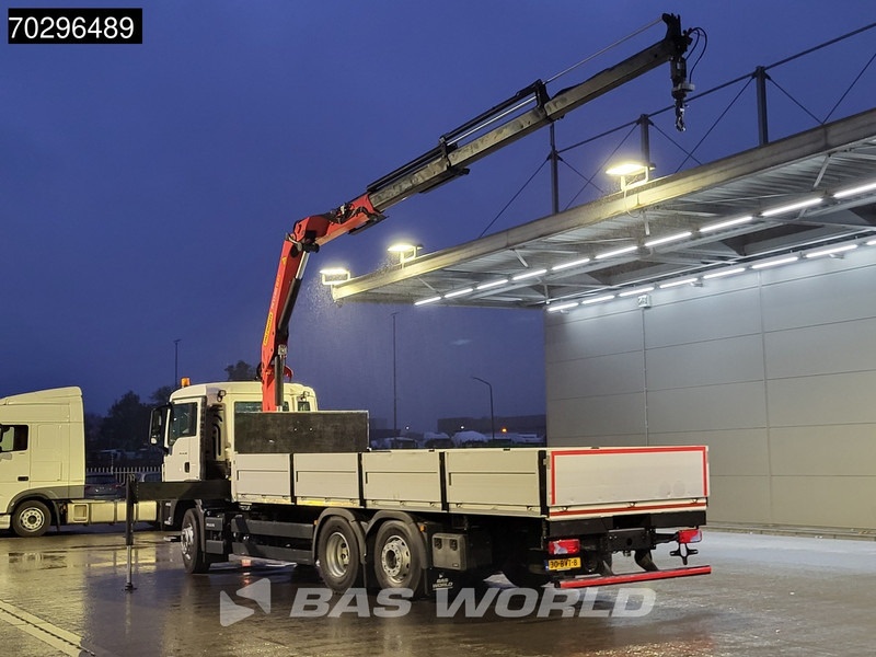 MAN TGS 26.360 TGS 6X2 NL-Truck Palfinger PK17.001 Crane Kran Lift+Steering-Axle Navi Euro 6 Palfinger - Camião de caixa aberta/ Plataforma, Caminhão grua: foto 2 MAN TGS 26.360 TGS 6X2 NL-Truck Palfinger PK17.001 Crane Kran Lift+Steering-Axle Navi Euro 6 Palfinger - Camião de caixa aberta/ Plataforma, Caminhão grua: foto 2