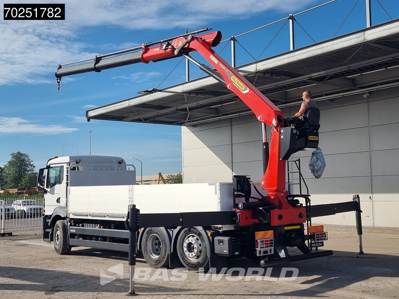 MAN TGS 26.440 6X2 NEW NL-Truck Palfinger PK 20.501 L TEC3 Kran Crane Baustoff Euro 6 - Camião de caixa aberta/ Plataforma, Caminhão grua: foto 2 MAN TGS 26.440 6X2 NEW NL-Truck Palfinger PK 20.501 L TEC3 Kran Crane Baustoff Euro 6 - Camião de caixa aberta/ Plataforma, Caminhão grua: foto 2