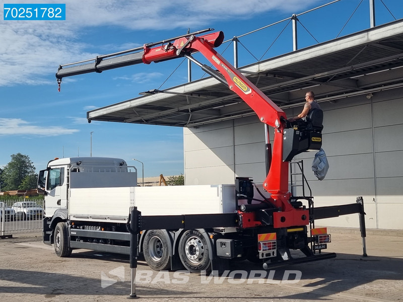 MAN TGS 26.440 6X2 NEW NL-Truck Palfinger PK 20.501 L TEC3 Kran Crane Baustoff Euro 6 - Camião de caixa aberta/ Plataforma, Caminhão grua: foto 2 MAN TGS 26.440 6X2 NEW NL-Truck Palfinger PK 20.501 L TEC3 Kran Crane Baustoff Euro 6 - Camião de caixa aberta/ Plataforma, Caminhão grua: foto 2