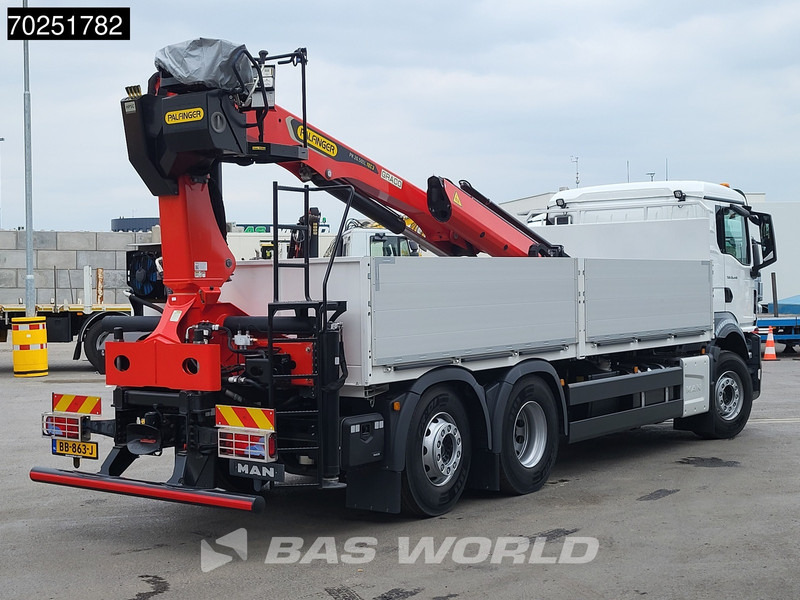 MAN TGS 26.440 6X2 NEW NL-Truck Palfinger PK 20.501 L TEC3 Kran Crane Euro 6 - Camião de caixa aberta/ Plataforma, Caminhão grua: foto 2 MAN TGS 26.440 6X2 NEW NL-Truck Palfinger PK 20.501 L TEC3 Kran Crane Euro 6 - Camião de caixa aberta/ Plataforma, Caminhão grua: foto 2