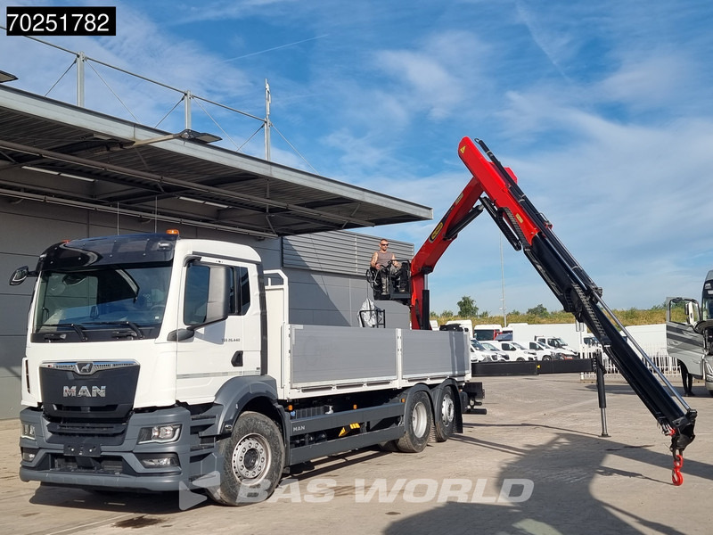 MAN TGS 26.440 6X2 NEW NL-Truck Palfinger PK20.501 L TEC3 Kran Baustoff Lift-Lenk Asche - Camião de caixa aberta/ Plataforma, Caminhão grua: foto 5 MAN TGS 26.440 6X2 NEW NL-Truck Palfinger PK20.501 L TEC3 Kran Baustoff Lift-Lenk Asche - Camião de caixa aberta/ Plataforma, Caminhão grua: foto 5