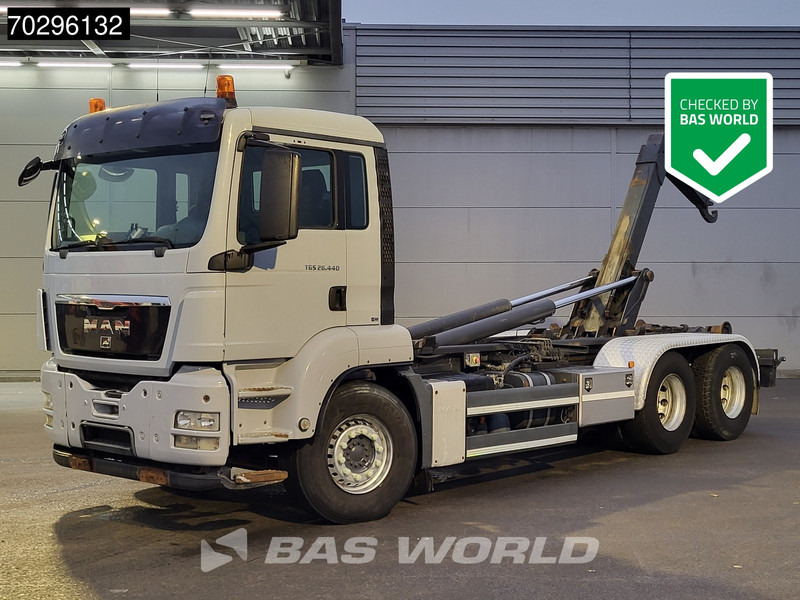 MAN TGS 26.440 6X4 ANG containersystem Retarder Manual Euro 5 - Caminhão polibenne: foto 1 MAN TGS 26.440 6X4 ANG containersystem Retarder Manual Euro 5 - Caminhão polibenne: foto 1