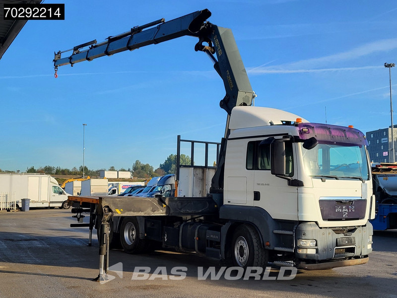 MAN TGS 26.440 6X4 Palfinger PK36002 Crane Retarder Steelsuspension Manual Euro 4 - Camião de caixa aberta/ Plataforma, Caminhão grua: foto 3 MAN TGS 26.440 6X4 Palfinger PK36002 Crane Retarder Steelsuspension Manual Euro 4 - Camião de caixa aberta/ Plataforma, Caminhão grua: foto 3