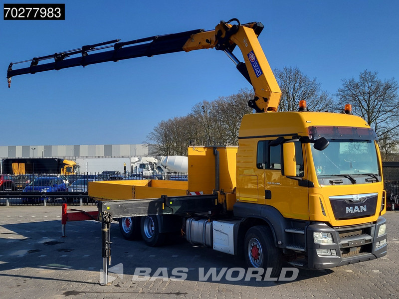 MAN TGS 26.480 6X4 HMF 5020-K6 Crane Kran Hydrodrive Lift+Lenkachse Euro 6 - Camião de caixa aberta/ Plataforma, Caminhão grua: foto 5 MAN TGS 26.480 6X4 HMF 5020-K6 Crane Kran Hydrodrive Lift+Lenkachse Euro 6 - Camião de caixa aberta/ Plataforma, Caminhão grua: foto 5