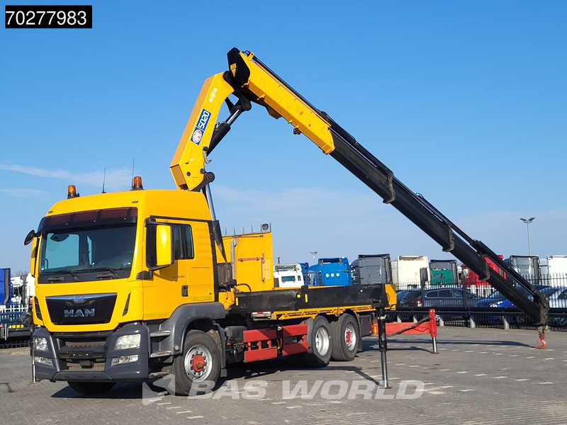 MAN TGS 26.480 6X4 HMF 5020-K6 Crane Kran Hydrodrive Lift+Lenkachse Euro 6 - Camião de caixa aberta/ Plataforma, Caminhão grua: foto 3 MAN TGS 26.480 6X4 HMF 5020-K6 Crane Kran Hydrodrive Lift+Lenkachse Euro 6 - Camião de caixa aberta/ Plataforma, Caminhão grua: foto 3