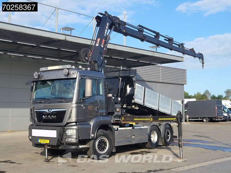 MAN TGS 26.500 6X2 Prepared NL-Truck NEW APK HIAB X-HIPRO 302 E-6 Crane Kran Fifth wheel - Caminhão basculante, Caminhão grua: foto 1 MAN TGS 26.500 6X2 Prepared NL-Truck NEW APK HIAB X-HIPRO 302 E-6 Crane Kran Fifth wheel - Caminhão basculante, Caminhão grua: foto 1