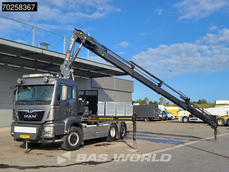 MAN TGS 26.500 6X2 Prepared NL-Truck NEW APK HIAB X-HIPRO 302 E-6 Crane Kran Fifth wheel - Caminhão basculante, Caminhão grua: foto 5 MAN TGS 26.500 6X2 Prepared NL-Truck NEW APK HIAB X-HIPRO 302 E-6 Crane Kran Fifth wheel - Caminhão basculante, Caminhão grua: foto 5