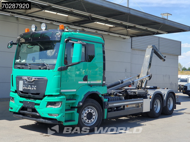 MAN TGS 28.510 6X2 Meiller RS21 65 Hooklift Lift-Axle Automatic Navi Retarder Euro 6 - Caminhão polibenne: foto 3 MAN TGS 28.510 6X2 Meiller RS21 65 Hooklift Lift-Axle Automatic Navi Retarder Euro 6 - Caminhão polibenne: foto 3